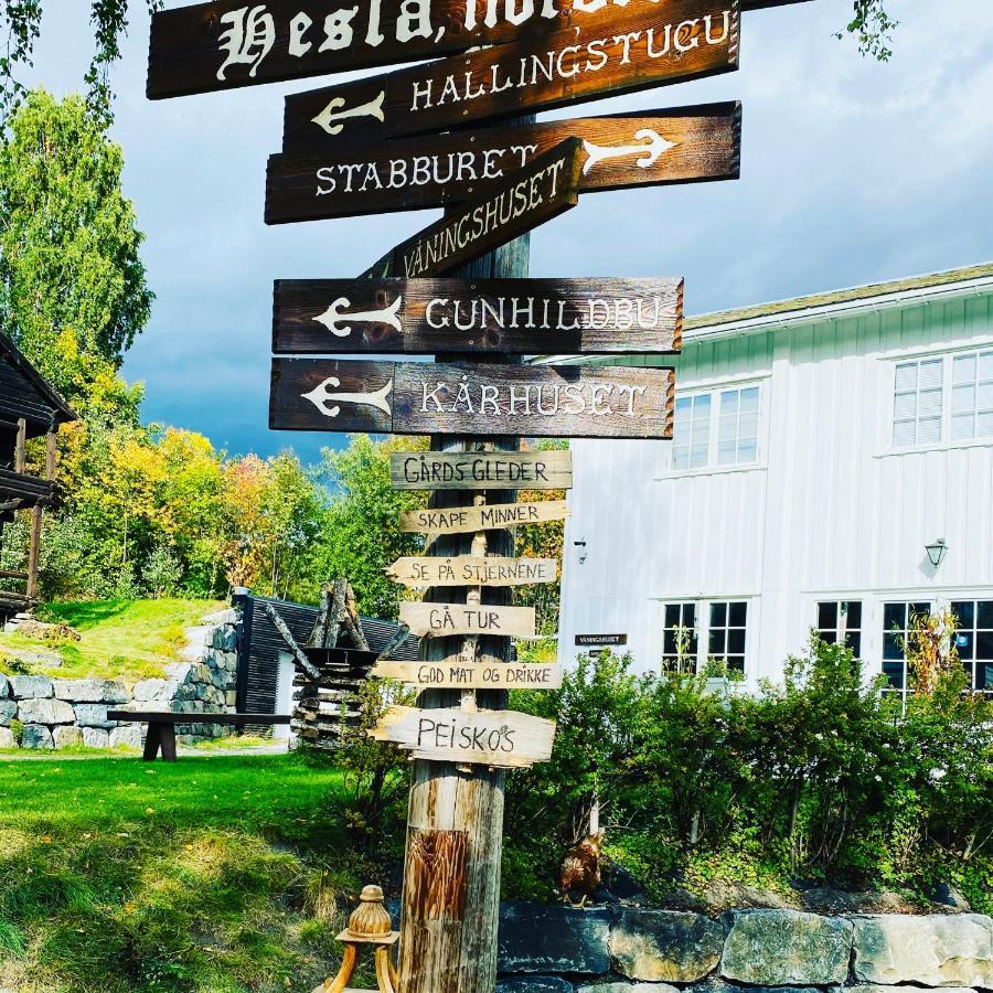 Apartmán Hesla Farm Gol Exteriér fotografie